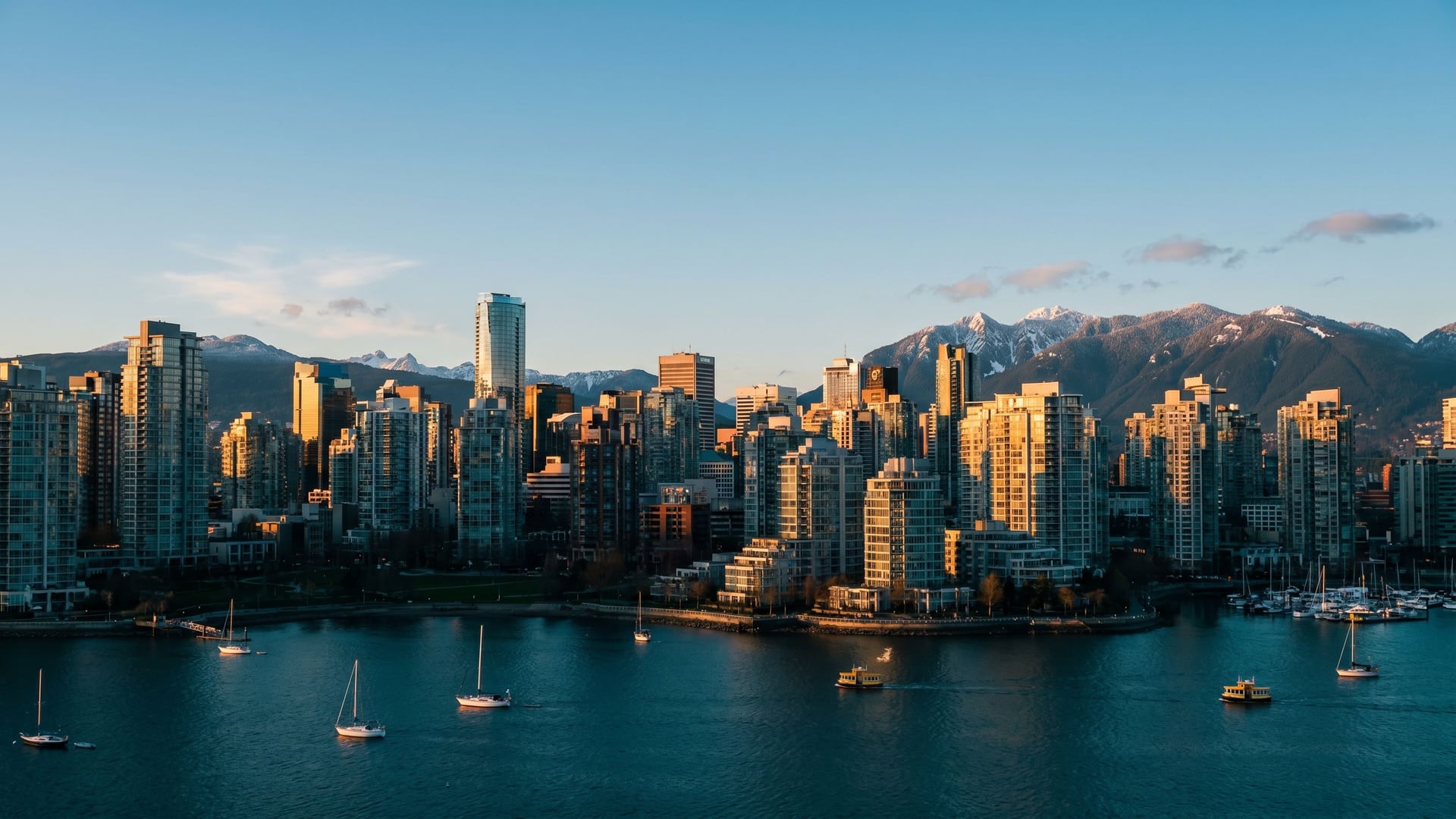 Plumber Vancouver service by Right Choice Plumbing of Vancouver with the downtown skyline in the background