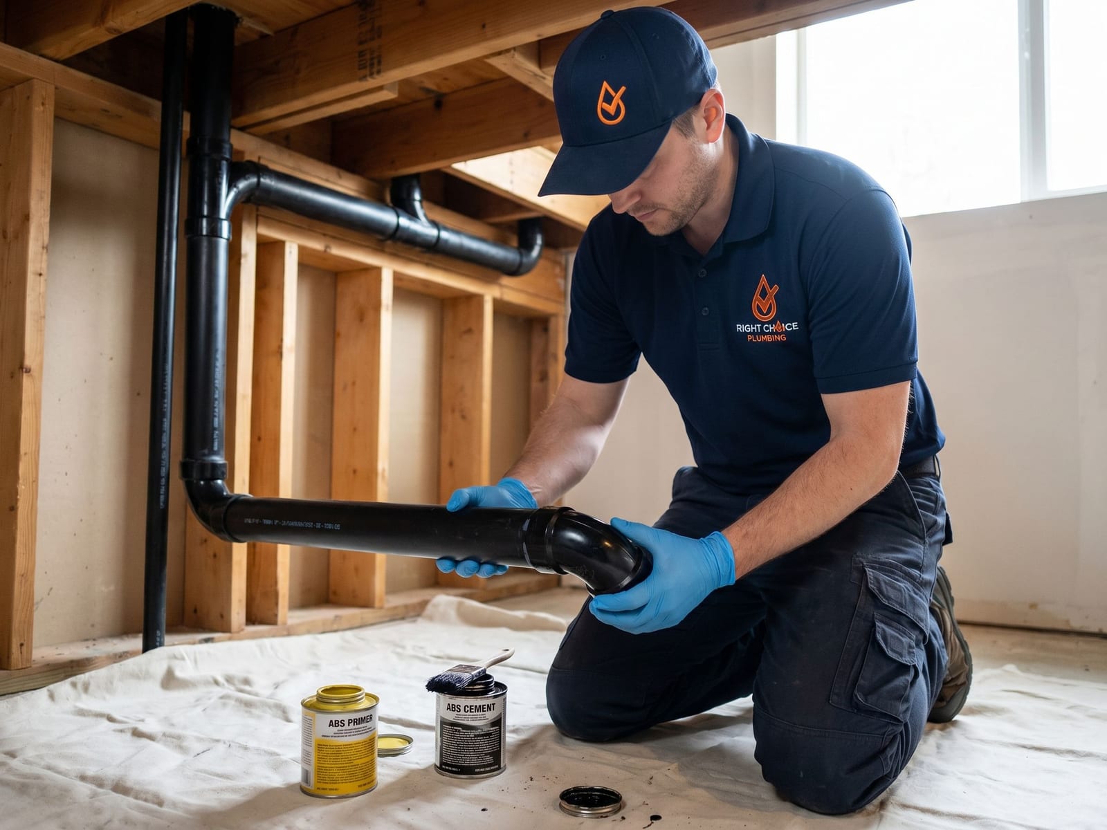 drain hookup & installation repair and installation in West Vancouver by Right Choice Plumbing