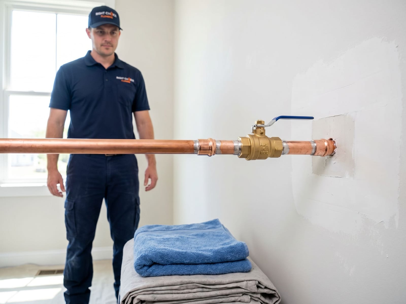 Finished emergency plumber job in a Burnaby home - Right Choice Plumbing