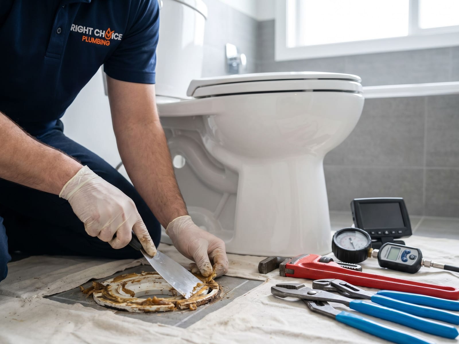Toilet Replacement & Installation diagnostic in North Vancouver by a licensed BC plumber